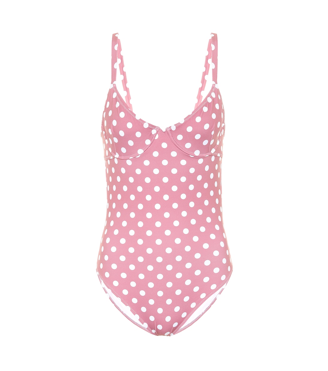 Mykela dotted swimsuit | Caroline Constas