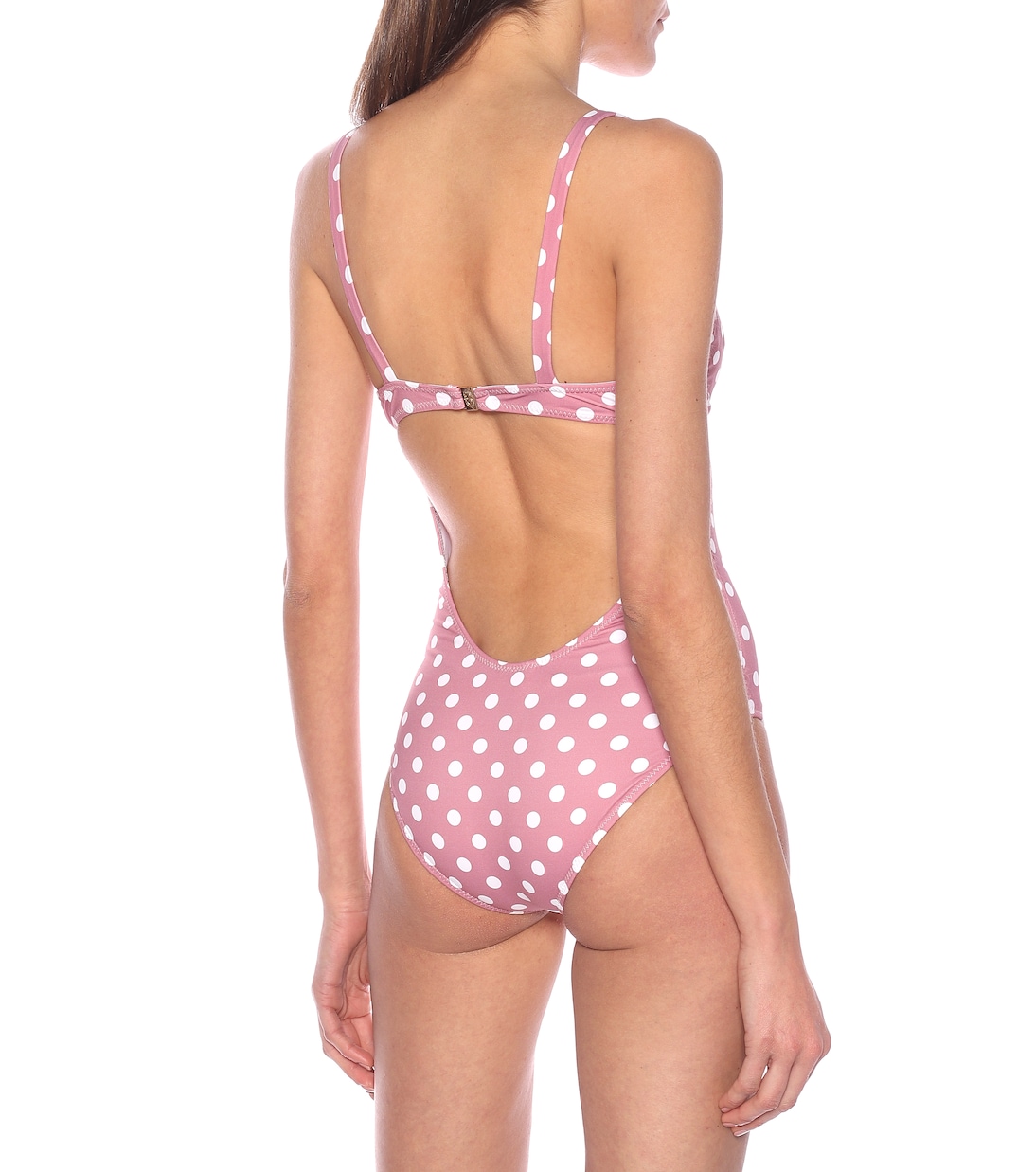 Mykela dotted swimsuit | Caroline Constas