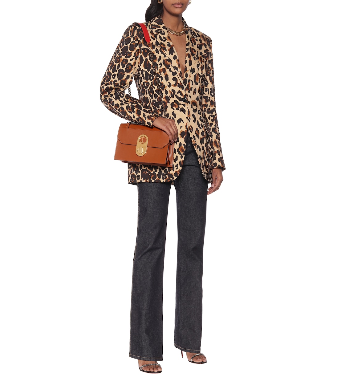 Elisa Large leather shoulder bag | Christian Louboutin