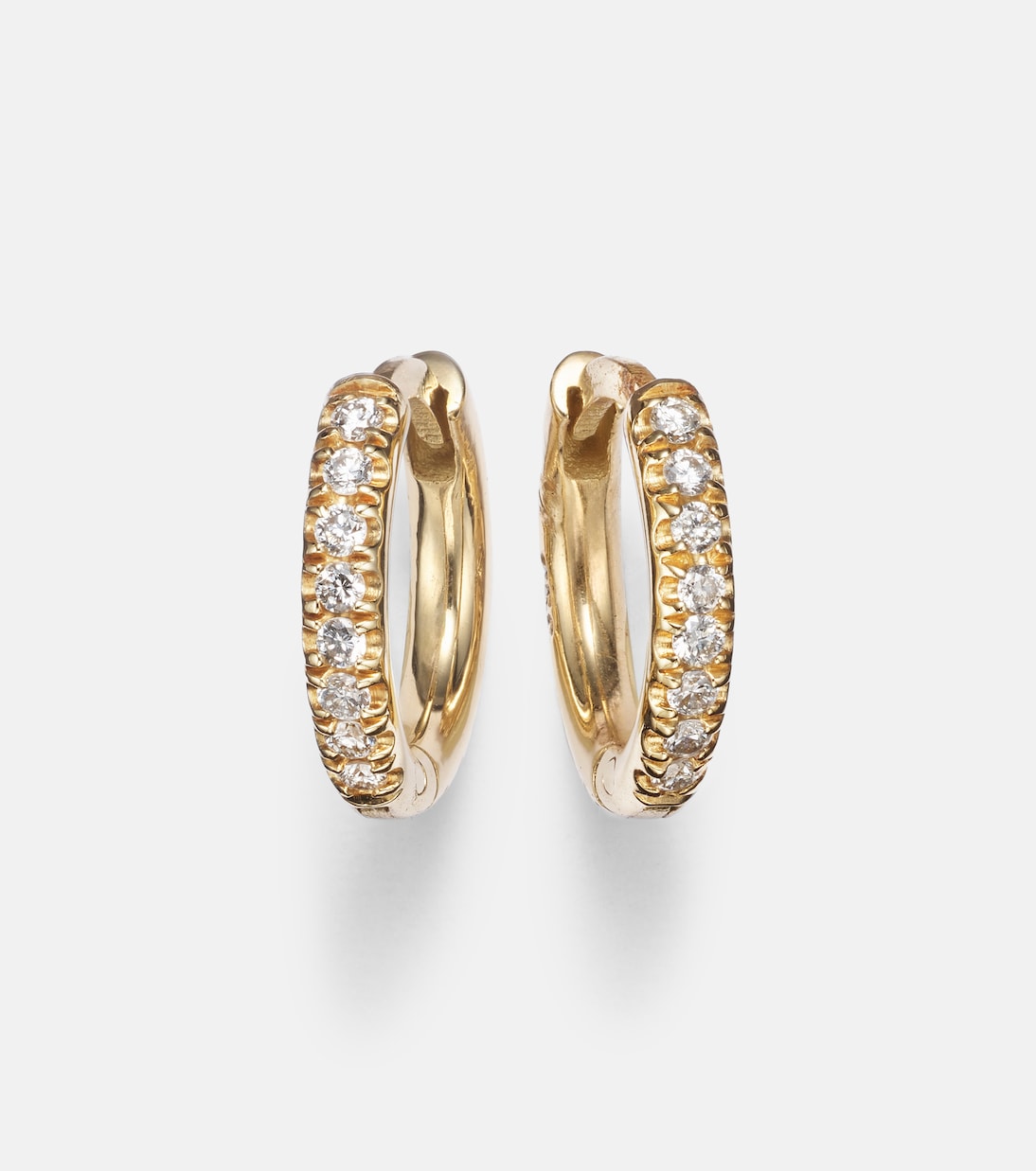 Boucles d'oreilles en or 18 ct et diamants | Ileana Makri