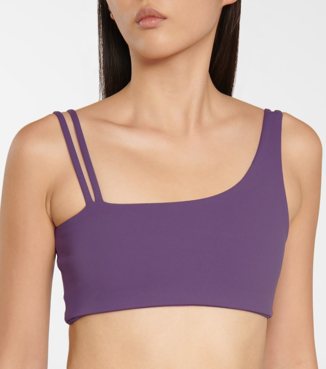 Crescent asymmetric sports bra | Live The Process