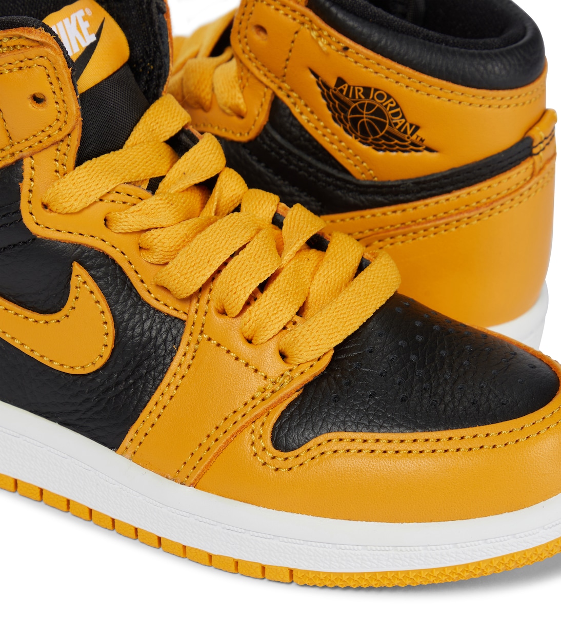 Air Jordan 1 Mid leather sneakers | Nike Kids