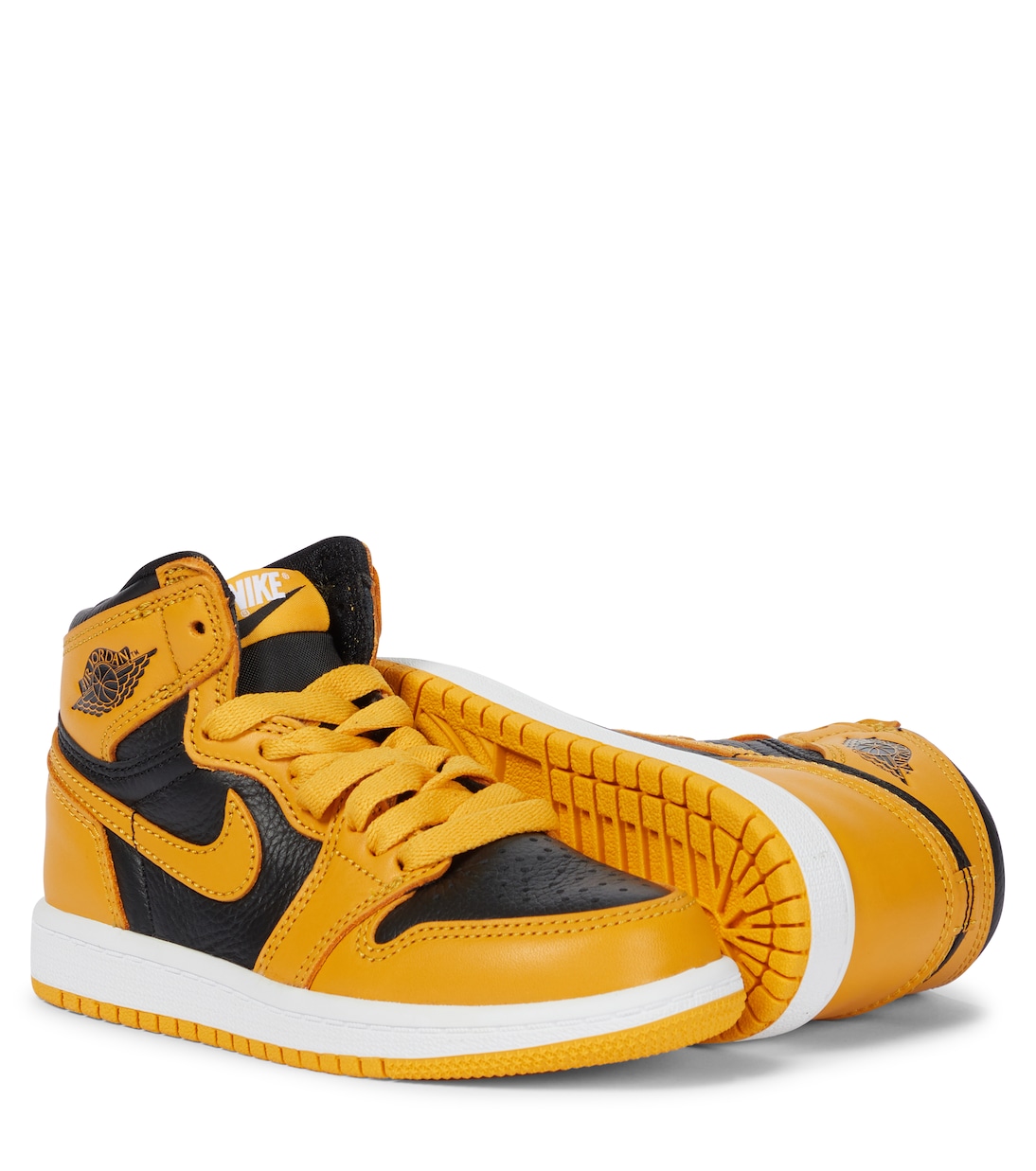 Air Jordan 1 Mid leather sneakers | Nike Kids