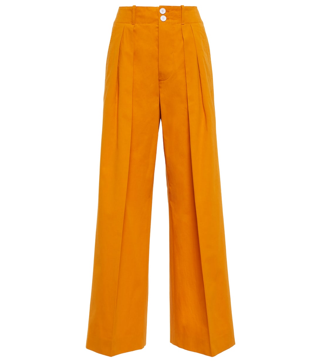 Pantalon ample à taille haute en coton | Plan C