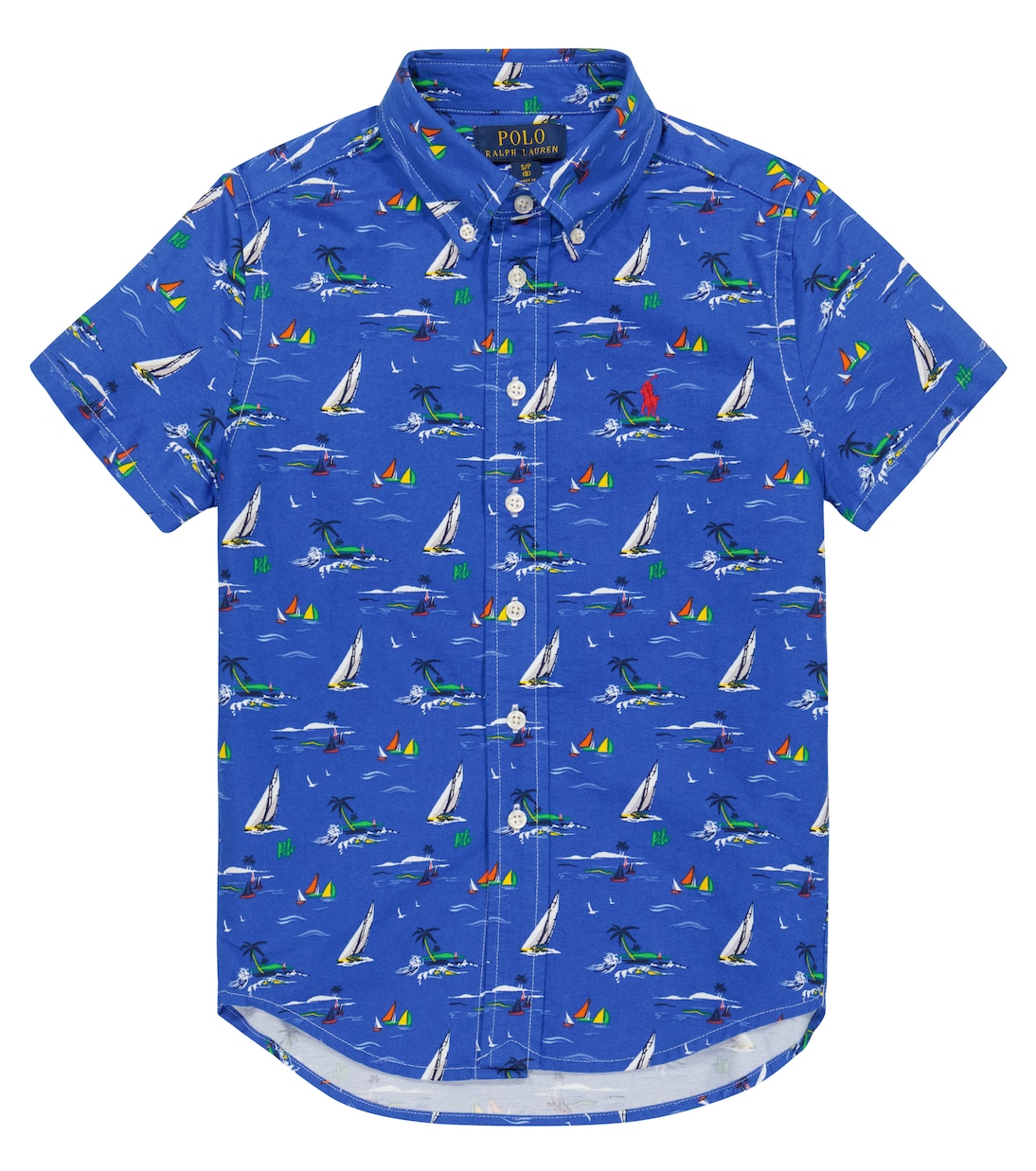 Bedrucktes Hemd aus Baumwolle | Polo Ralph Lauren Kids
