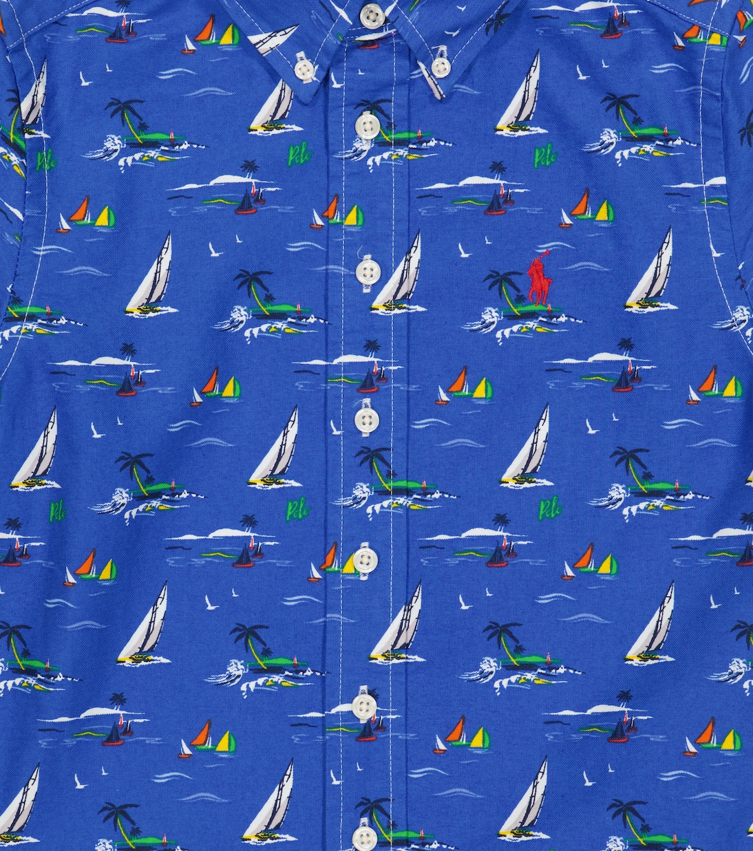 Bedrucktes Hemd aus Baumwolle | Polo Ralph Lauren Kids