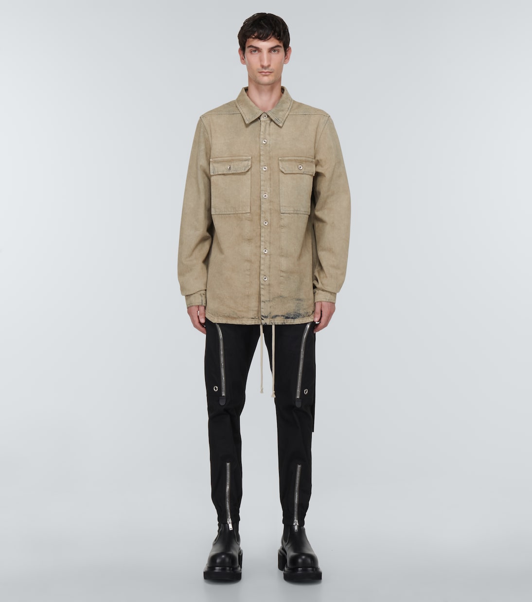 Sobrecamisa en denim | DRKSHDW by Rick Owens
