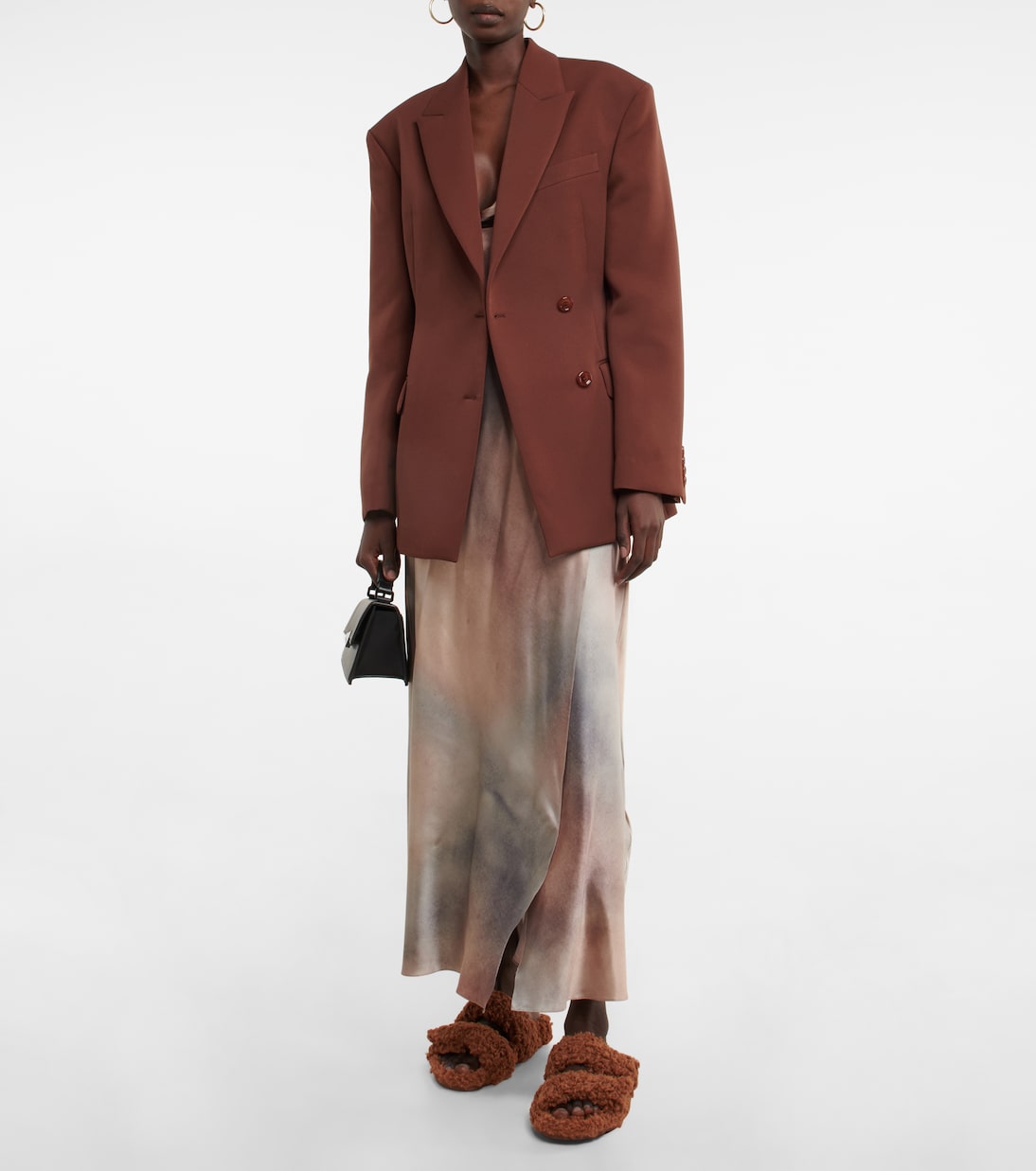 Sandali Gia 10 in shearling sintetico | Gia Borghini
