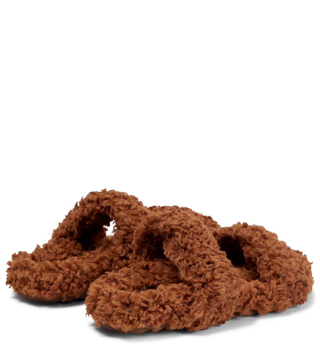 Sandali Gia 10 in shearling sintetico | Gia Borghini