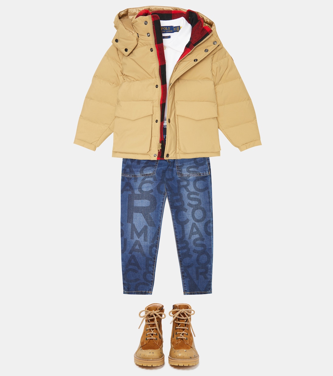 Taslan padded down jacket | Woolrich Kids
