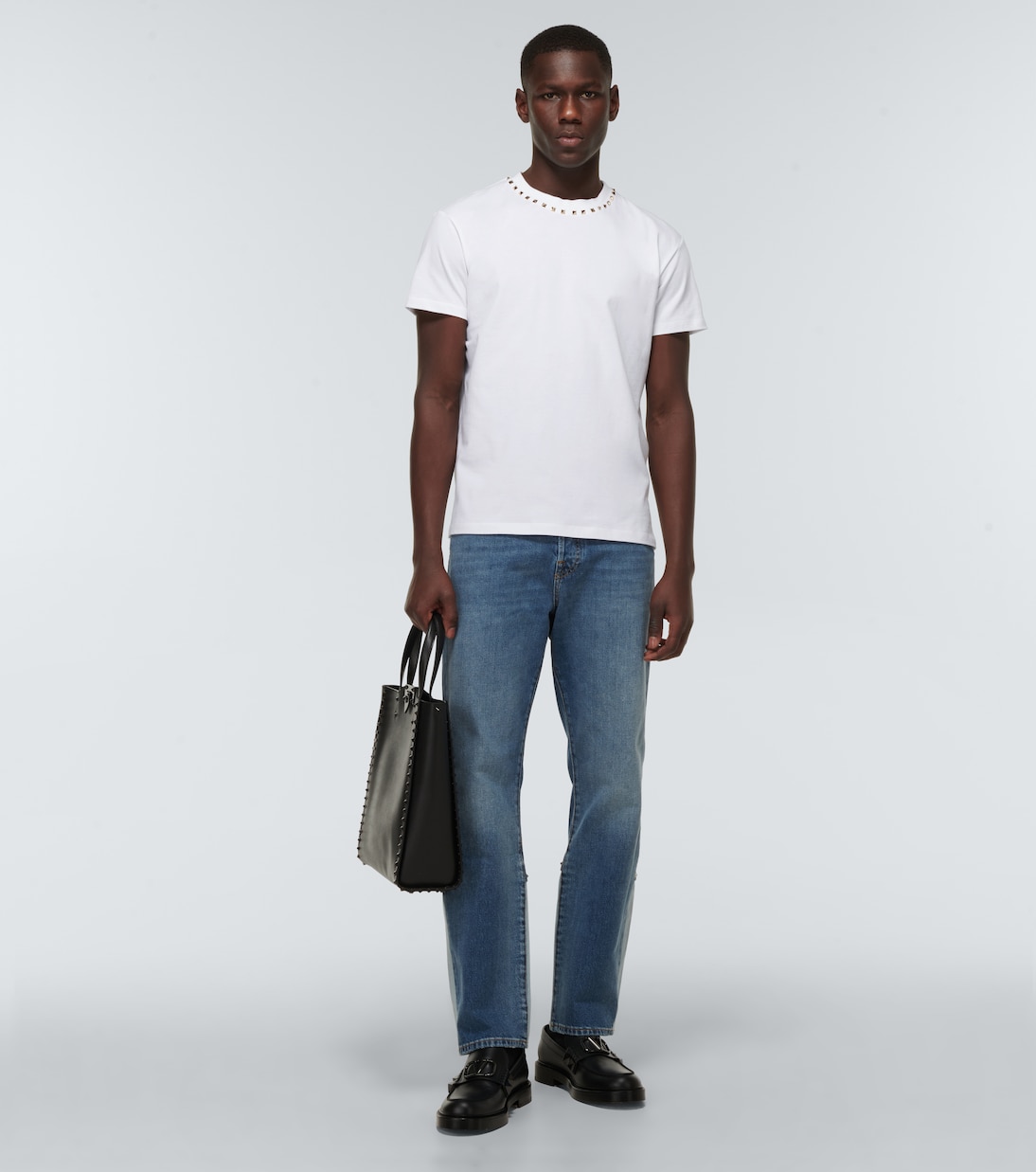Camiseta Rockstud de algodón | Valentino