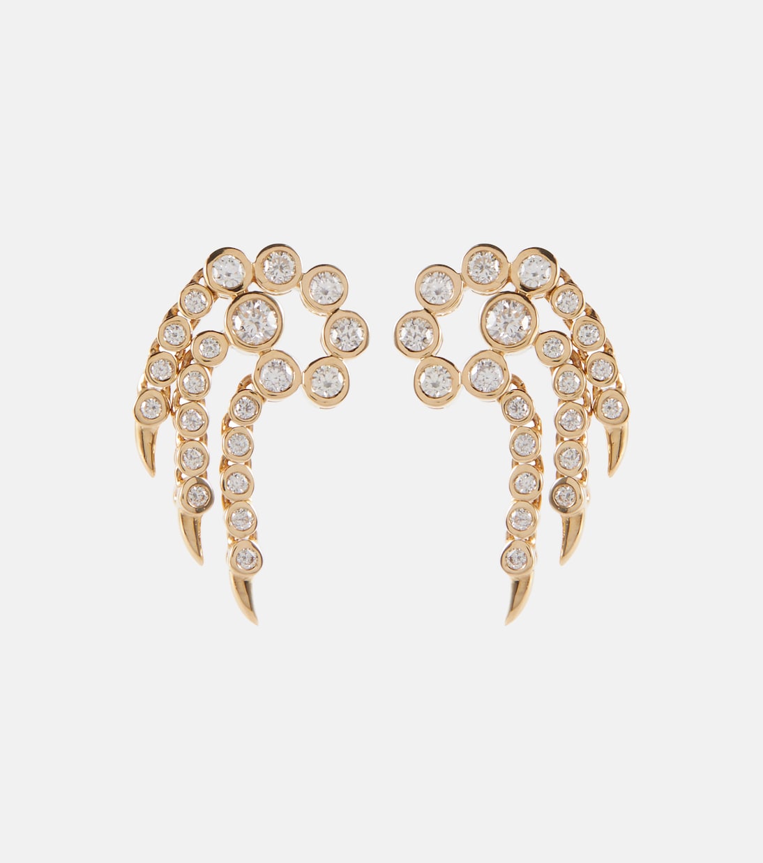 Boucles d’oreilles Sparkler Small en or 14 ct et diamants | Ondyn