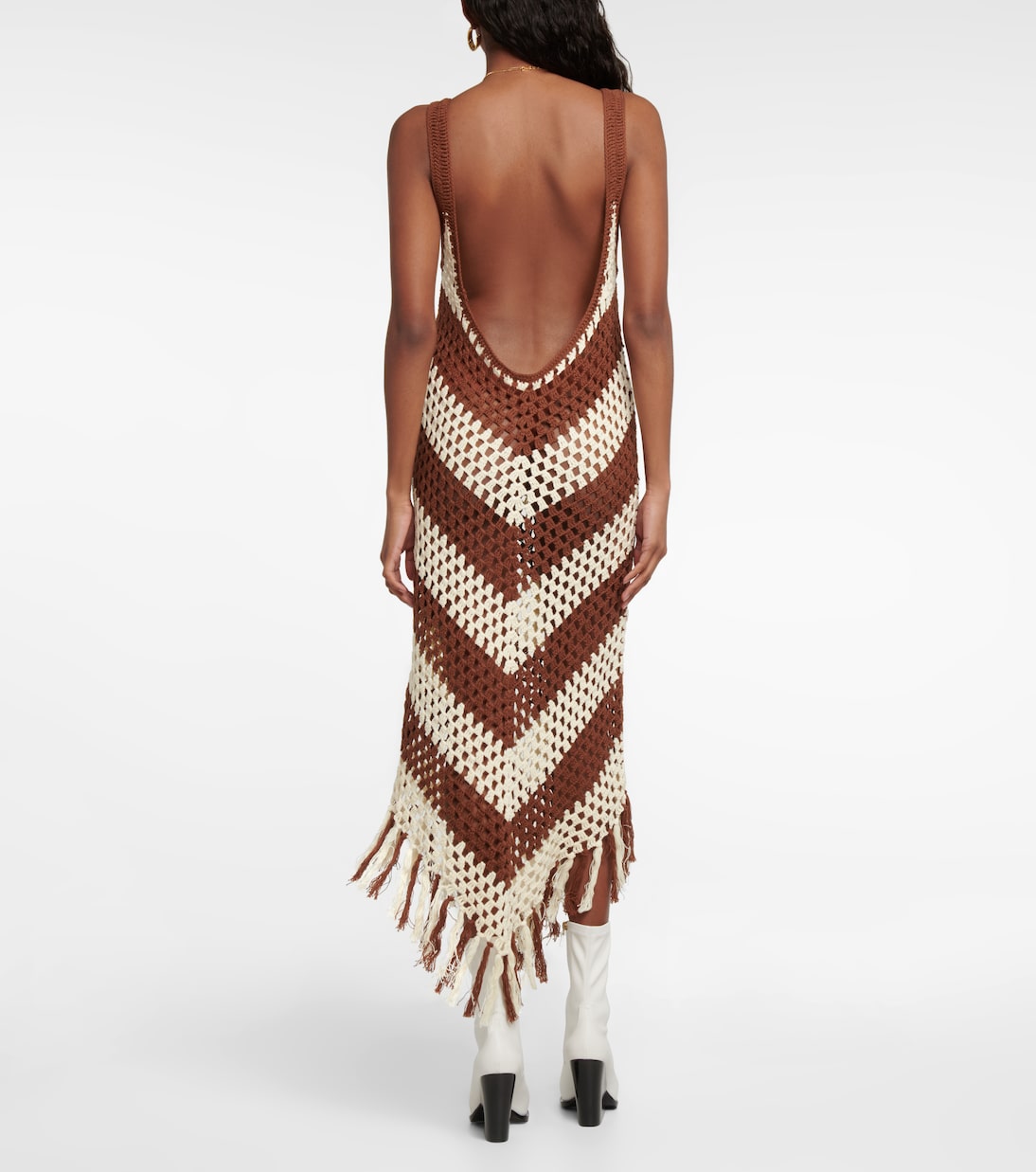 Vestido midi Mellor de algodón | Dodo Bar Or