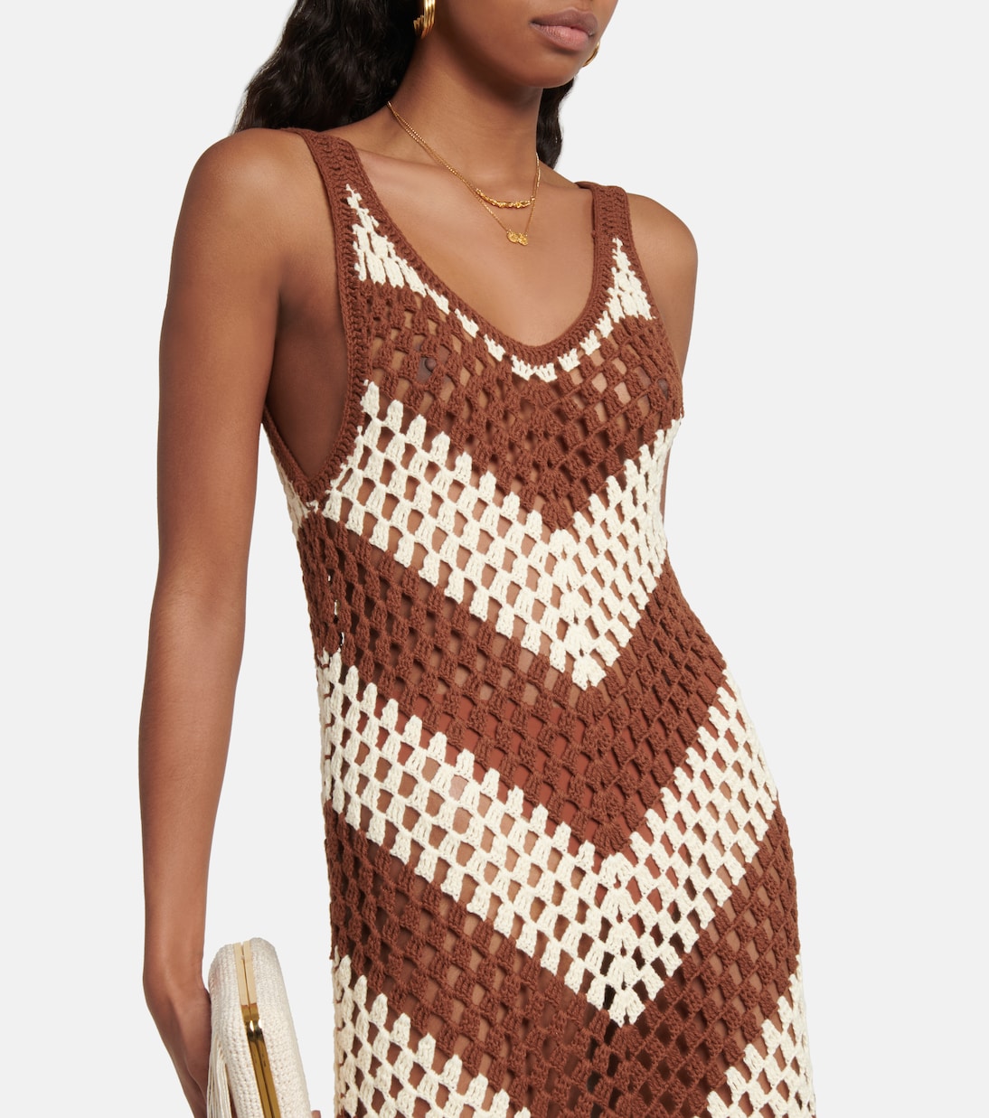 Vestido midi Mellor de algodón | Dodo Bar Or