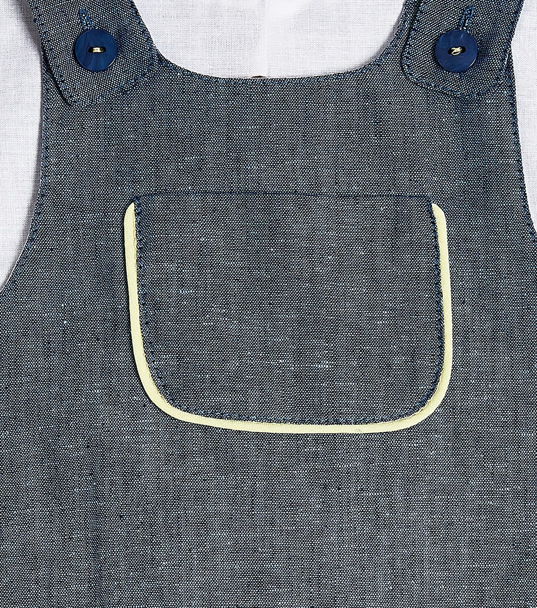 Baby - Salopette in lino e cotone | La Coqueta