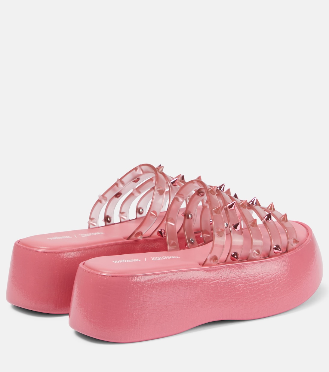 x Melissa Becky Punk platform slides | Jean Paul Gaultier