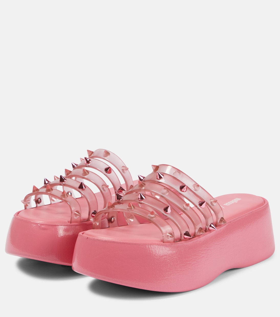 x Melissa Becky Punk platform slides | Jean Paul Gaultier