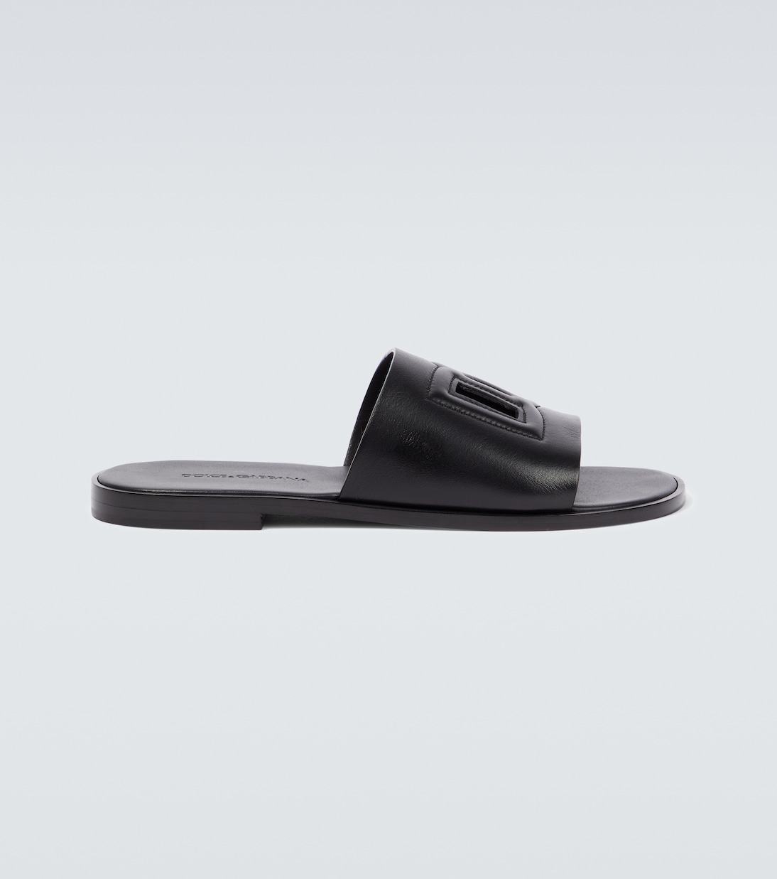 Pantoletten DG aus Leder | Dolce&Gabbana