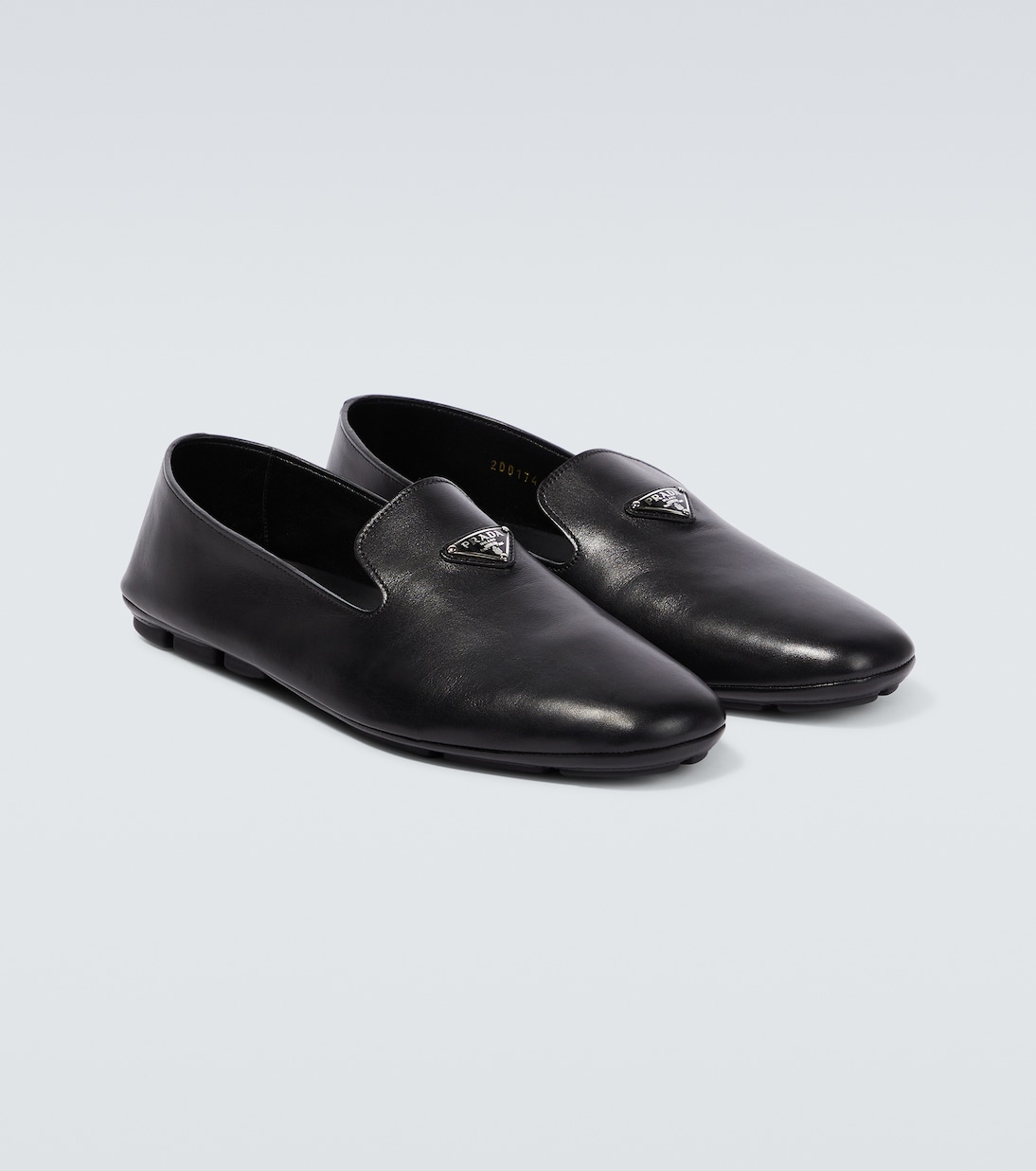 Slip-Ons aus Leder | Prada