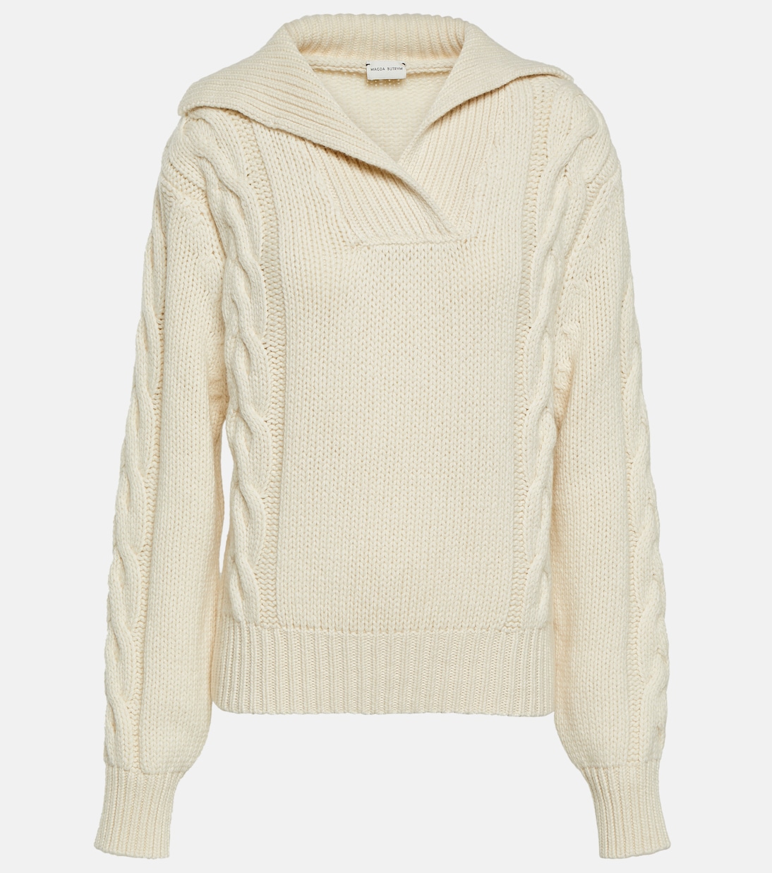 Pullover in cashmere a trecce | Magda Butrym