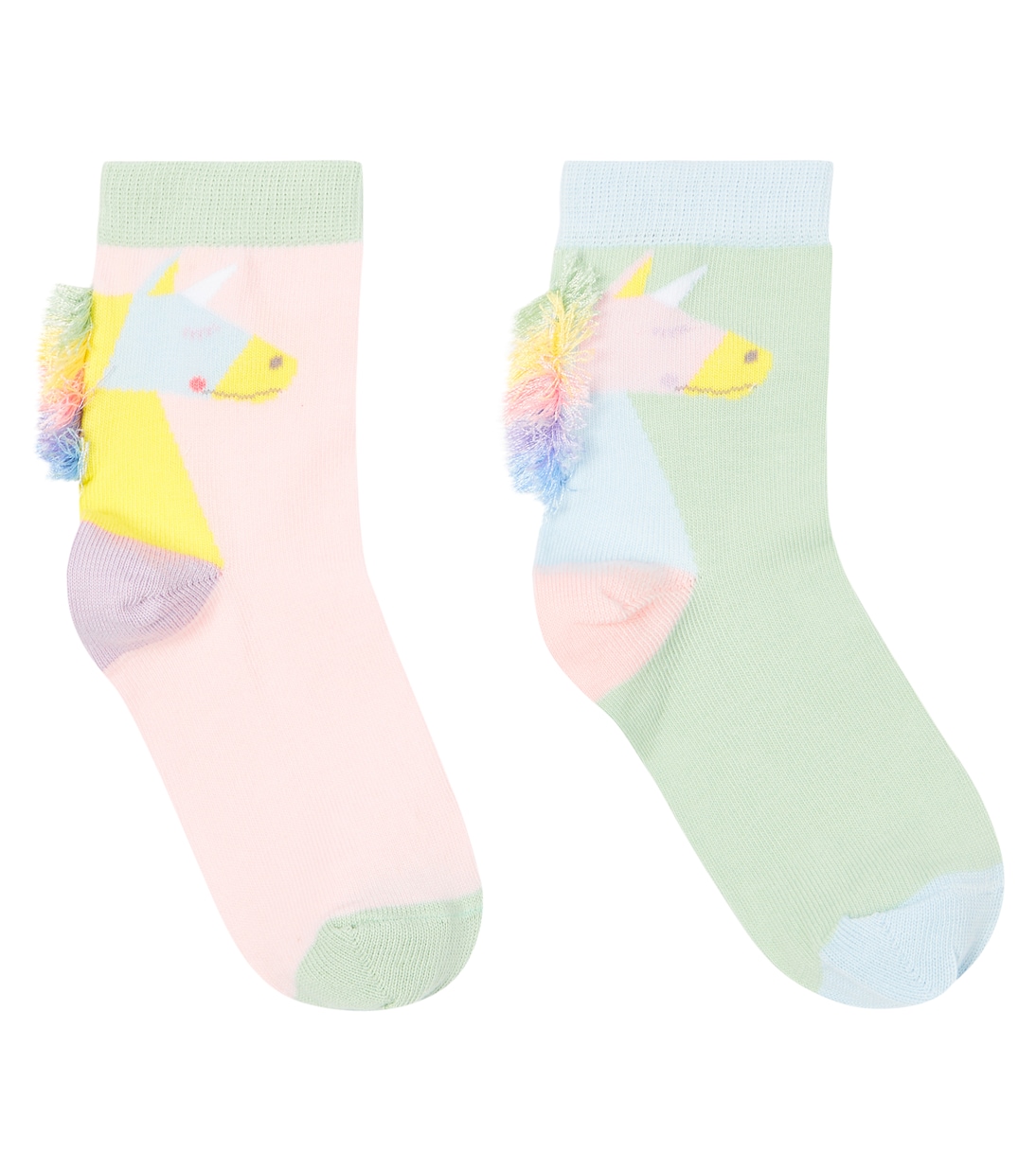 Calzini in misto cotone con stampa | Stella McCartney Kids