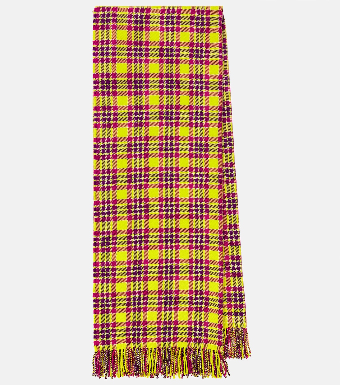 Bufanda de lana virgen a cuadros  | Etro