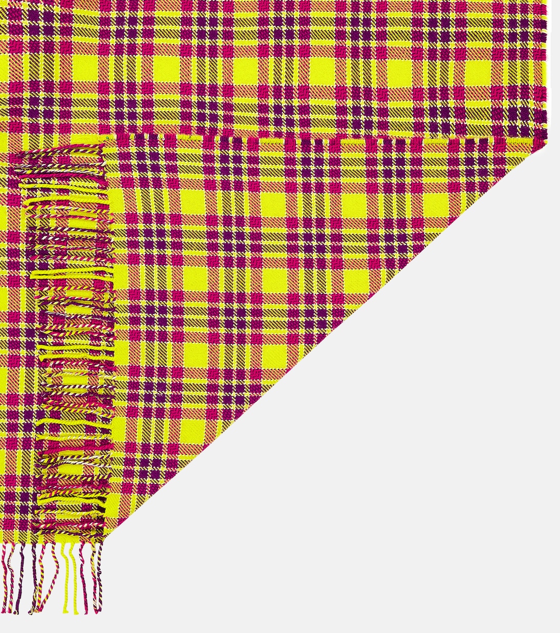 Bufanda de lana virgen a cuadros  | Etro