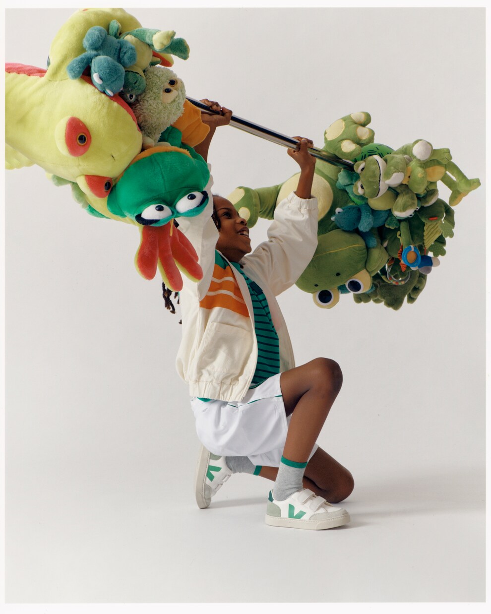 V-12 leather sneakers | Veja Kids
