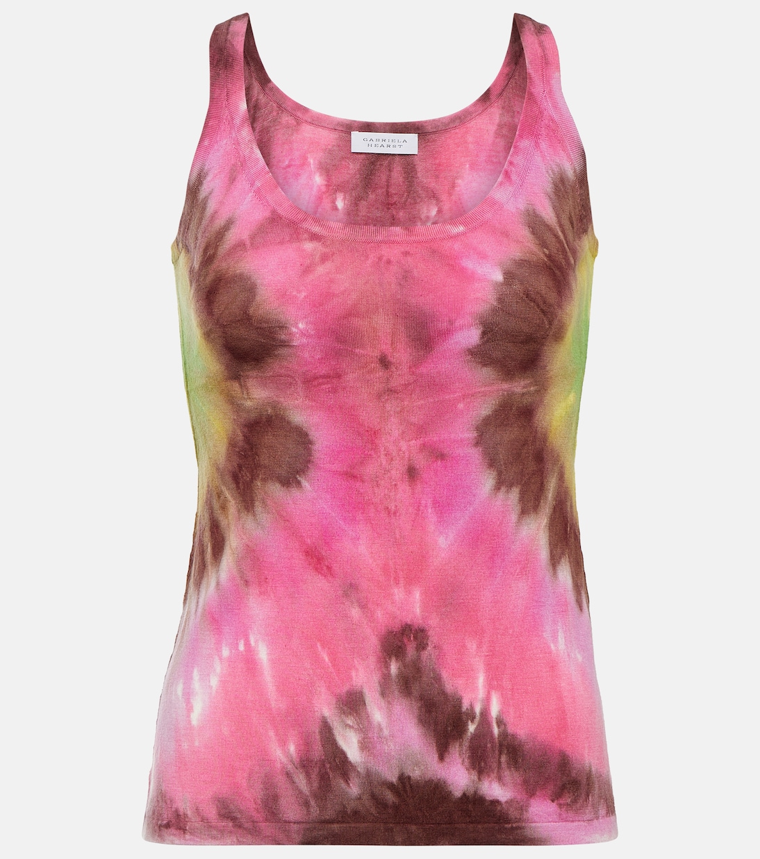 Graham tie-dye cashmere tank top | Gabriela Hearst