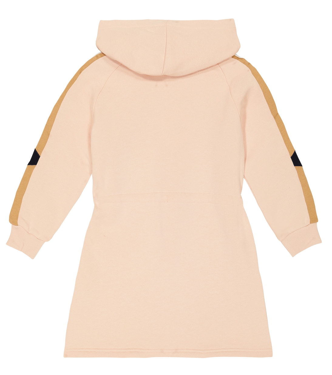 Abito in cotone con cappuccio e logo | Chloé Kids