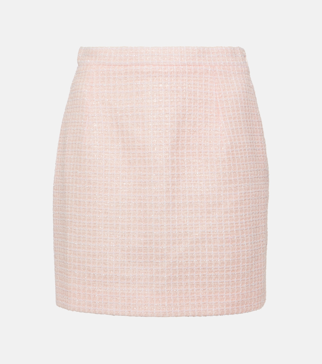Minifalda de tweed bouclé | Alessandra Rich