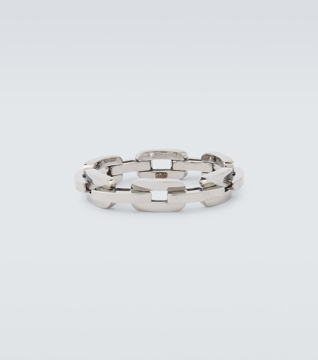 Bague Mini Deco Link en or 18 ct | Shay Jewelry