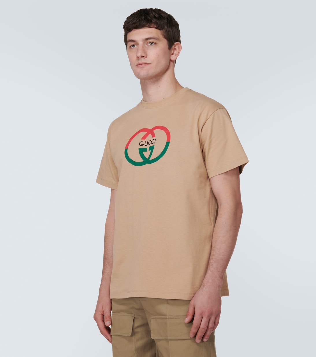 Interlocking G cotton jersey T-shirt | Gucci