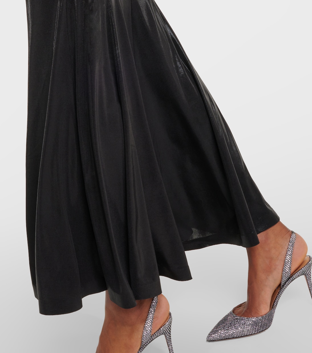 Maxikleid aus Lamé | Norma Kamali