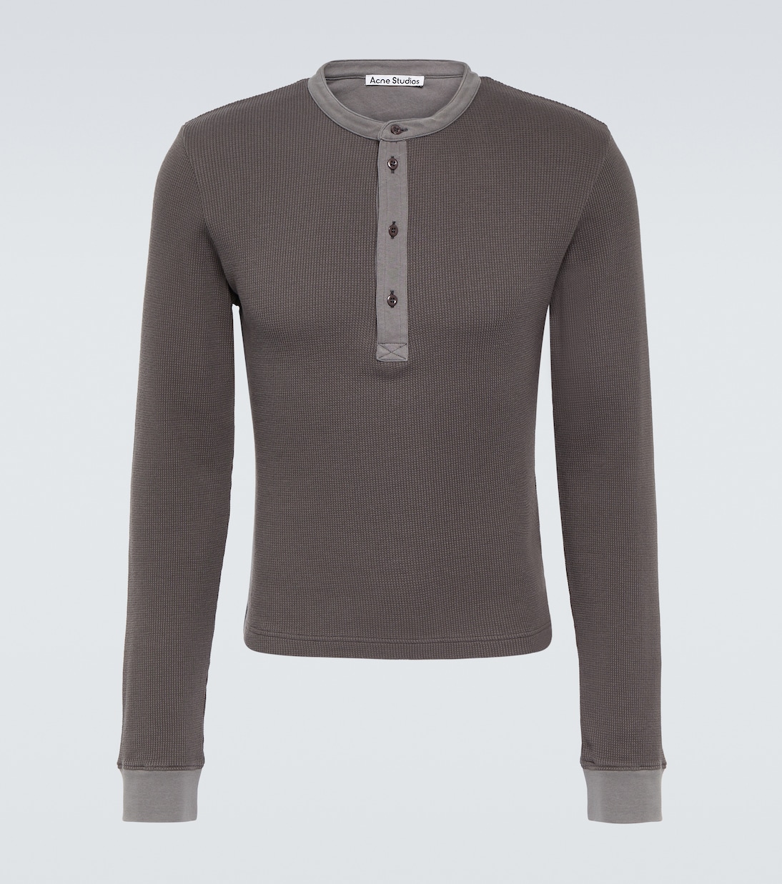 Chemise Henley en coton | Acne Studios