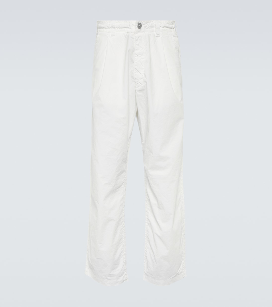 Pantalones rectos Marina de algodón | Stone Island