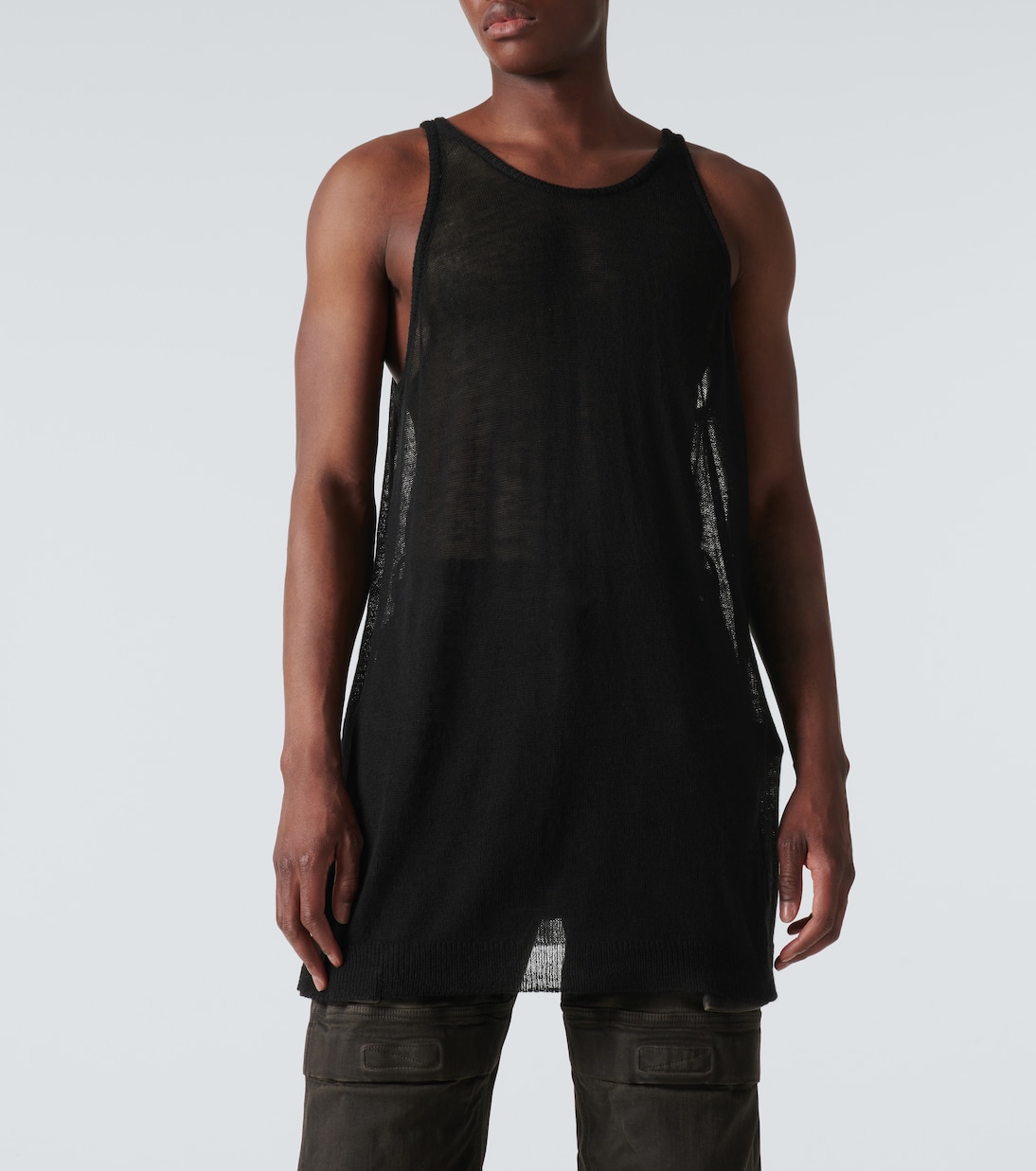 Tank top in lana vergine | Rick Owens