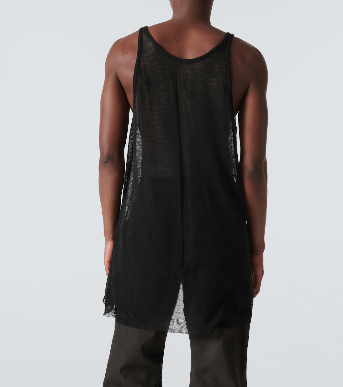 Tank top in lana vergine | Rick Owens