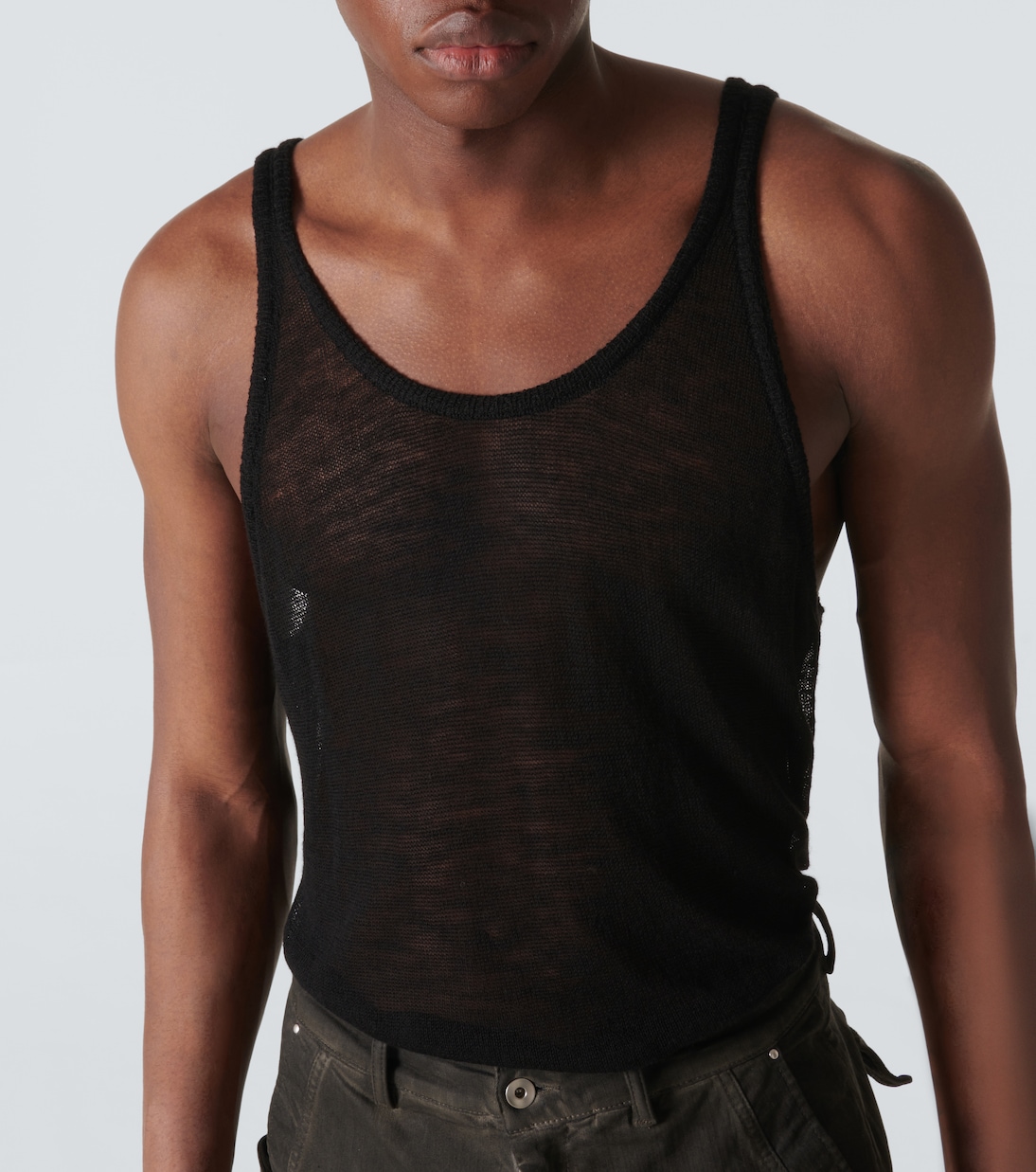 Tank top in lana vergine | Rick Owens
