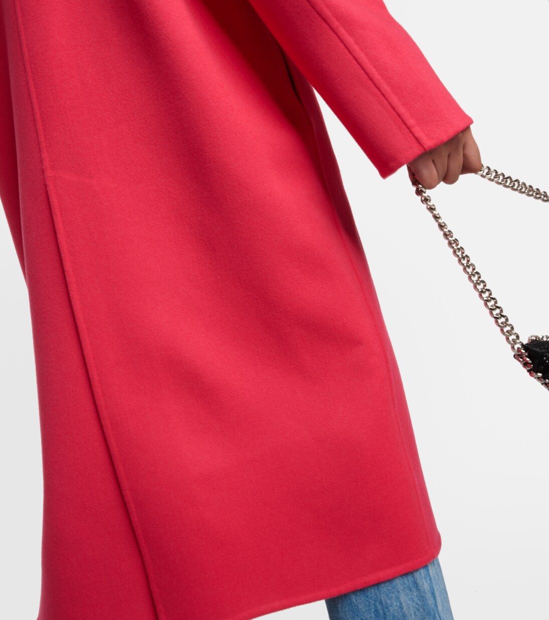 Abrigo cruzado de lana | Stella McCartney
