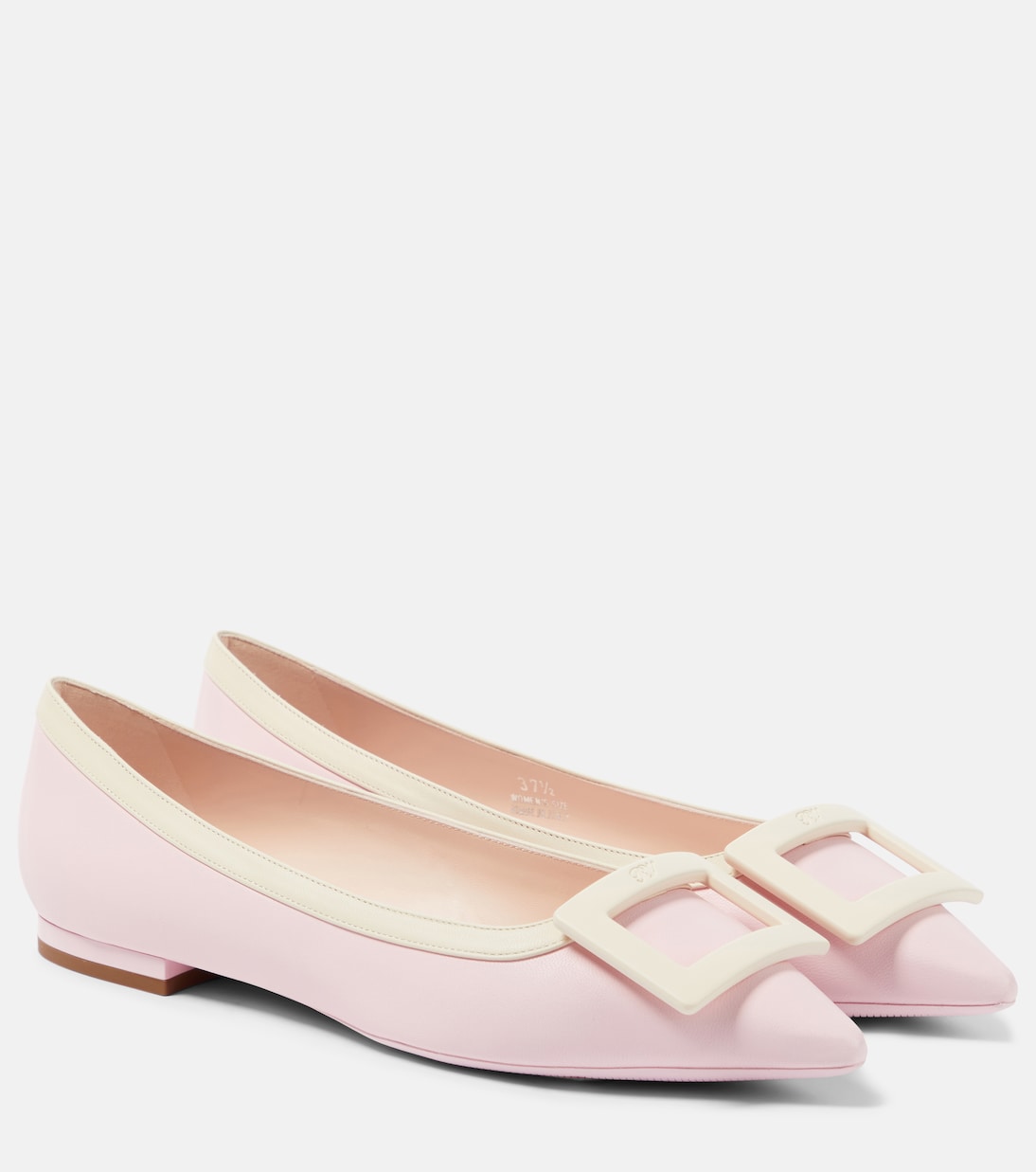 Ballerinas Gommettine Ball aus Leder | Roger Vivier