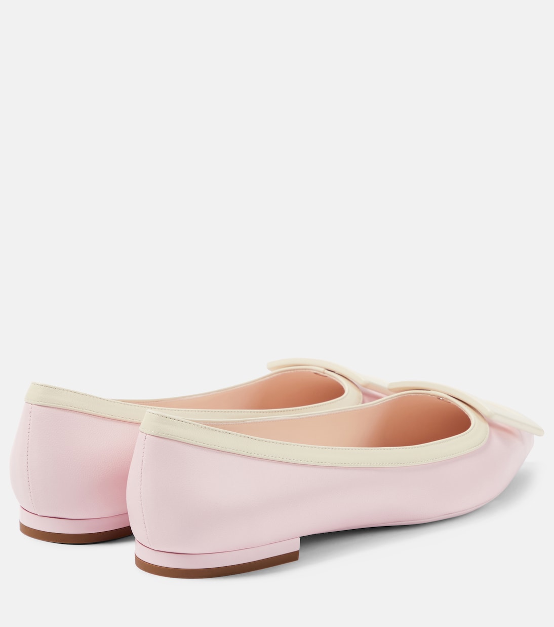 Ballerinas Gommettine Ball aus Leder | Roger Vivier