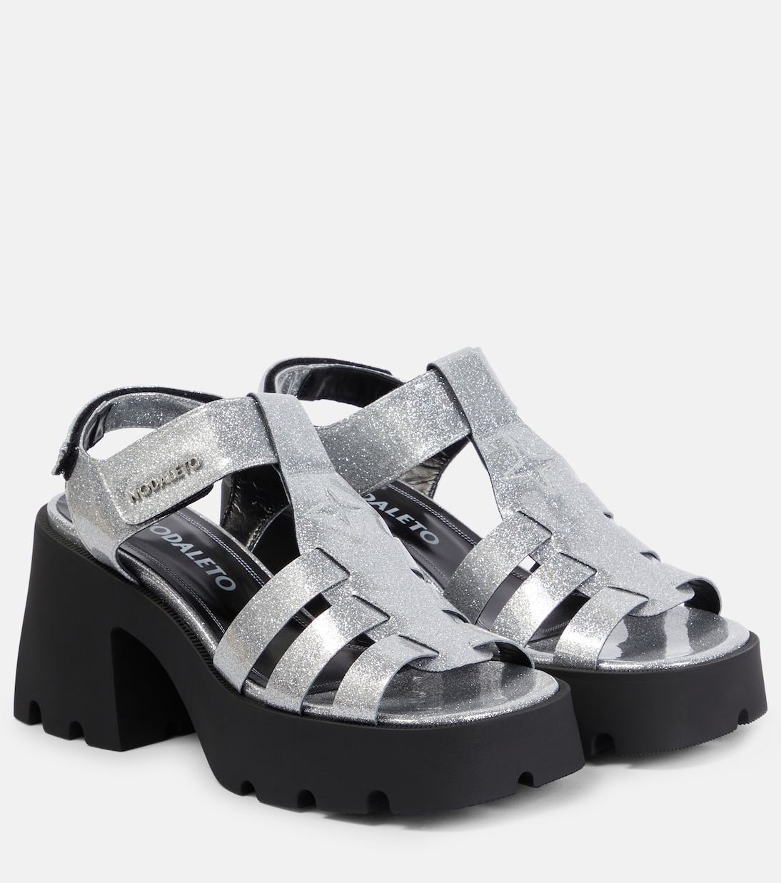Plateausandalen Bulla Emma mit Glitter | Nodaleto