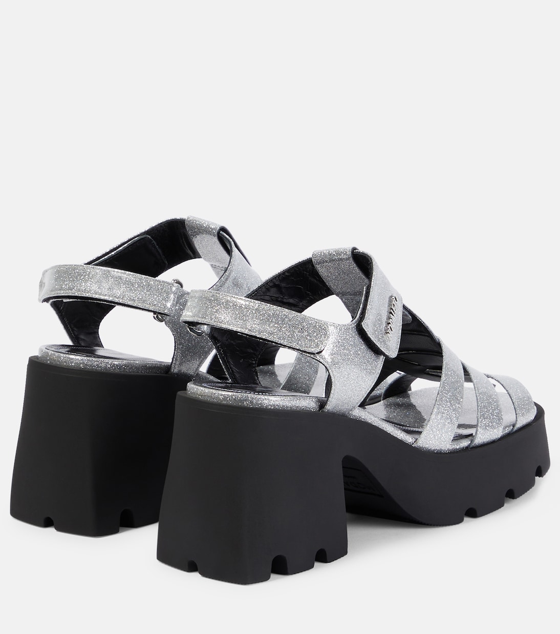 Plateausandalen Bulla Emma mit Glitter | Nodaleto