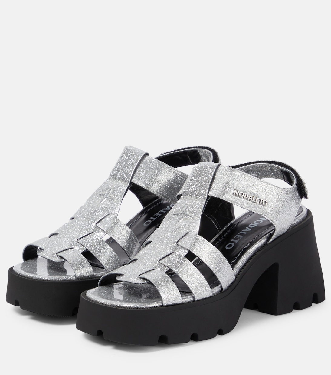 Plateausandalen Bulla Emma mit Glitter | Nodaleto