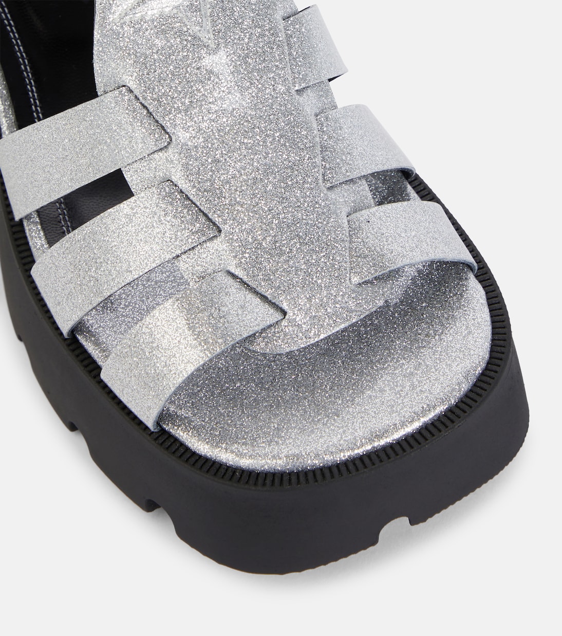 Plateausandalen Bulla Emma mit Glitter | Nodaleto