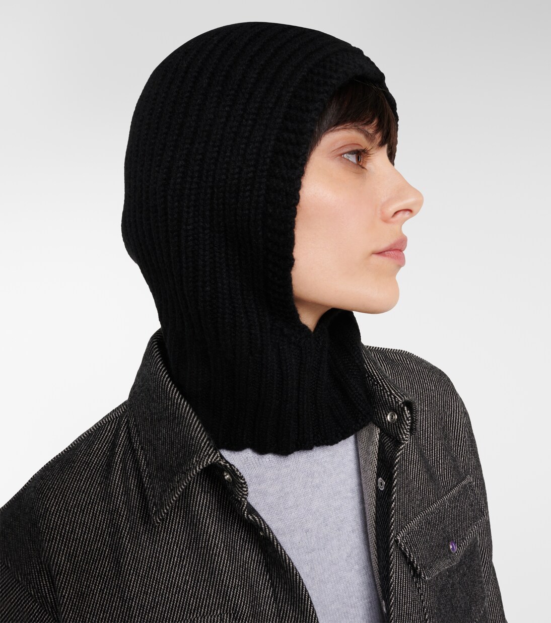 Maschera da sci in cashmere autentico DIVINO per giovani