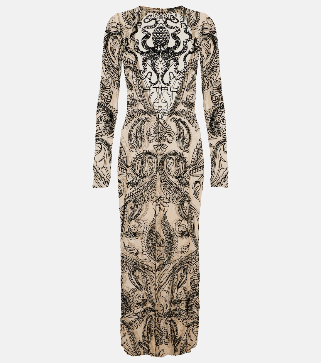 Vestido midi de tul estampado | Etro