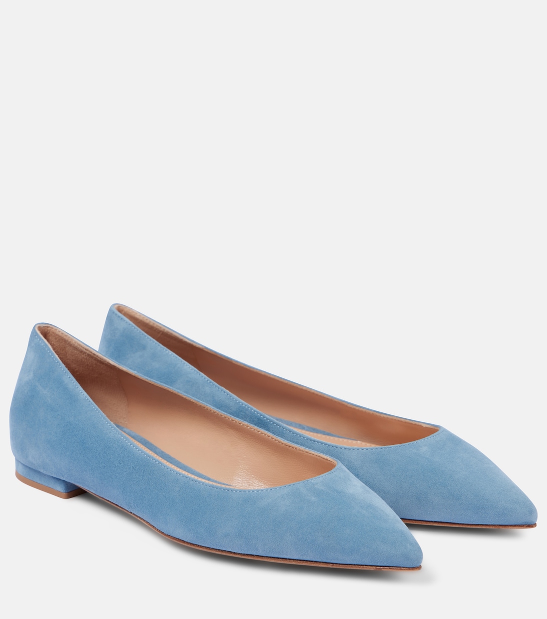 Suede ballet flats | Gianvito Rossi