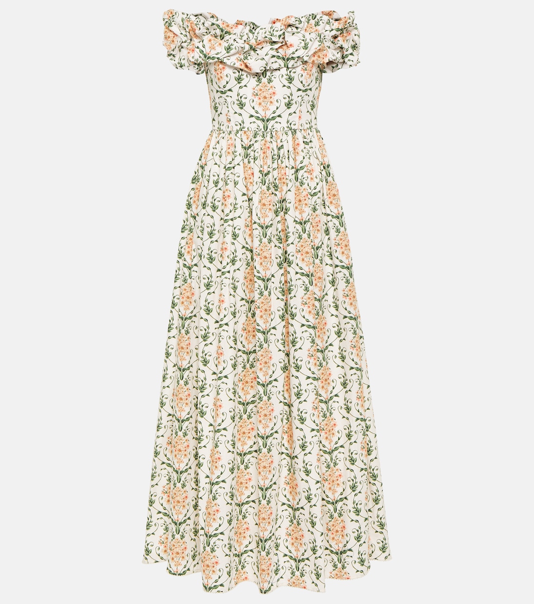Maxikleid Espliego aus Baumwolle | Agua by Agua Bendita